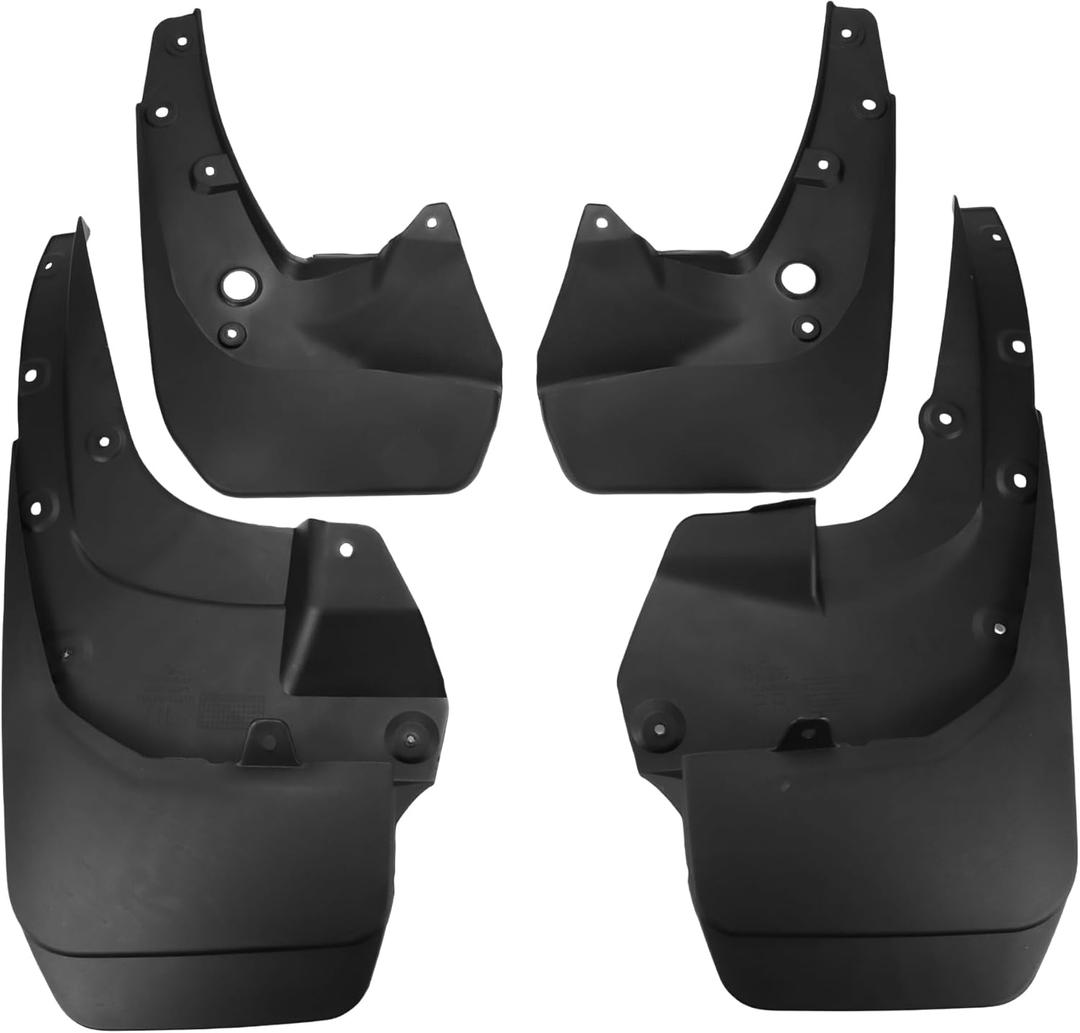 Mud Flaps Splash Guards for Toyota 4 Runner (With Wheel Eyebrow) 2010-2022 Front & Rear Mud Guards W/Mount Accessories