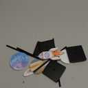 Yinkin 4 Pcs Solar System Theme Honeycomb Centerpieces for Table Topper Outer Space Party Wooden Standing Supplies Space Themed Decorations Birthday Decorations Galaxy Christmas Party