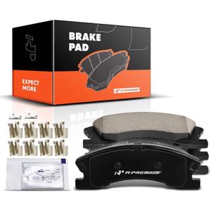 A-Premium Front Ceramic Brake Pads Compatible with Jeep
for Grand Cherokee 1999 2000 2001 2002 2003 2004, with Hardware, 4-Pack