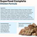 BADLANDS RANCH by Katherine Heigl Superfood Complete Air-Dried Chicken Dog Food High Protein with Superfoods for Daily Wellness & Consistent Nutrition 24 oz (EXP 11/19/27)