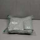 LAMIT Linen Curtains for Living Room 84 inch Length 2 Panels, Light Filtering Semi Sheer Panels Back Tab and Rod Pocket Farmhouse Drapes for Bedroom/Sliding Glass Door, Fresh Green, 52 x 84 Inch