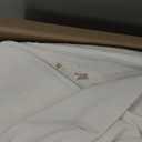 ELEMUSE King Size Extra Thick Fusion Goose Down Feather Filled Mattress Topper, Plush Fluffy Double Layer Pillowtop Mattress Pad Cover, Soft Featherbed with 8-21 Inch Deep Pocket (Pure White)