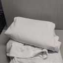 RYB HOME 3 in 1 Soundproof - Blackout - Insulation Linen Curtains, Noise Reduce Energy Saving Curtains for Bedroom Living Room Dorm Divider Studio Home Office, Grey, W52 x L95 in, 2 Panels