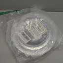 WB31T10010 WB31T10011 Electric Stove Drip Pans Chrome Fit for Kenmore Hotpoint GE Electric Surface Burner by Cenipar-Includes 8 inch(2 Pack) and 6 Inch(2 Pack) Drip Pans