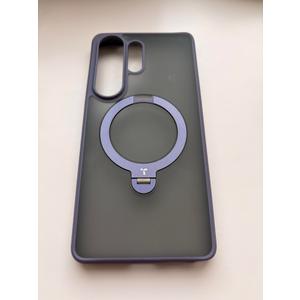 TORRAS Q3 Spin for Samsung Galaxy S26 Ultra Case, 360 Magnetic Stand, Compatible with Magsafe, Slim S26 Ultra Case with Kickstand, Aesthetic for Women, Translucent Frosted Purple