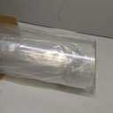 Liotww Extra Large Clear Plastic Flower Vase, Acrylic Cylinder Floor Vases