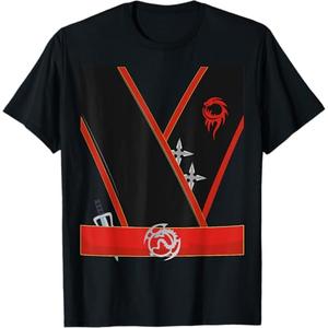 Ninja Costume Halloween Ninja boy Kids Men Birthday Party T-Shirt Small