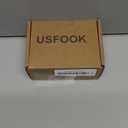 Gold Curtain Rods 36 to 72 Inches and Holdbacks with Translucent Finials Embedded with Gold Foil