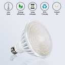 PAR38 LED Flood Light Bulbs, 300W Equivalent, Indoor Outdoor Flood Light Bulb, Daylight 5000K, Waterproof, 35W 4000LM, Non-Dimmable, 2-Pack