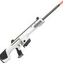 WORKER KunLun Blaster Bolt Action Half Size Foam Dart Sniper Toy with Orange Tips (White), Bipod Not Included