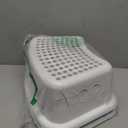 Step Stool for Kids (2 Pack), Toddlers Stool for Potty Training, Bathroom, Kitchen, Bedroom, Toy Room and Living Room. Toilet Stools with Soft Anti-Slip Grips for Safety, Stackable (Grey) (Gray)