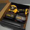 Leaf Blower Cordless with Battery and Charger, 800,000 RPM, Extended Nozzle, Lightweight Handheld Design,Blower for Patio Cleaning,car Blowing Water, Lawn Care(Lemon Yellow)