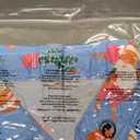 Men's Hawaiian Shirt Funky Blue Beach Printed Tropical Beach Shirt Casual Button Down Short Sleeve Floral Shirts Tops