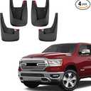 YLSCOO Mud Flaps Splash Guards fits 2019-2025 Dodge Ram 1500, Mud Guards Accessories Vehicle Sediment Protection No Drilling Tire Protector Mud Splash, (with Fender Flares) 2020 2021 2022 2023 2024