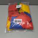 Super Z Outlet Nylon Cornhole Bean Bags Toy Set Sack Hand Toss Games Weights for Kids (5" x 5" Assorted Colors)