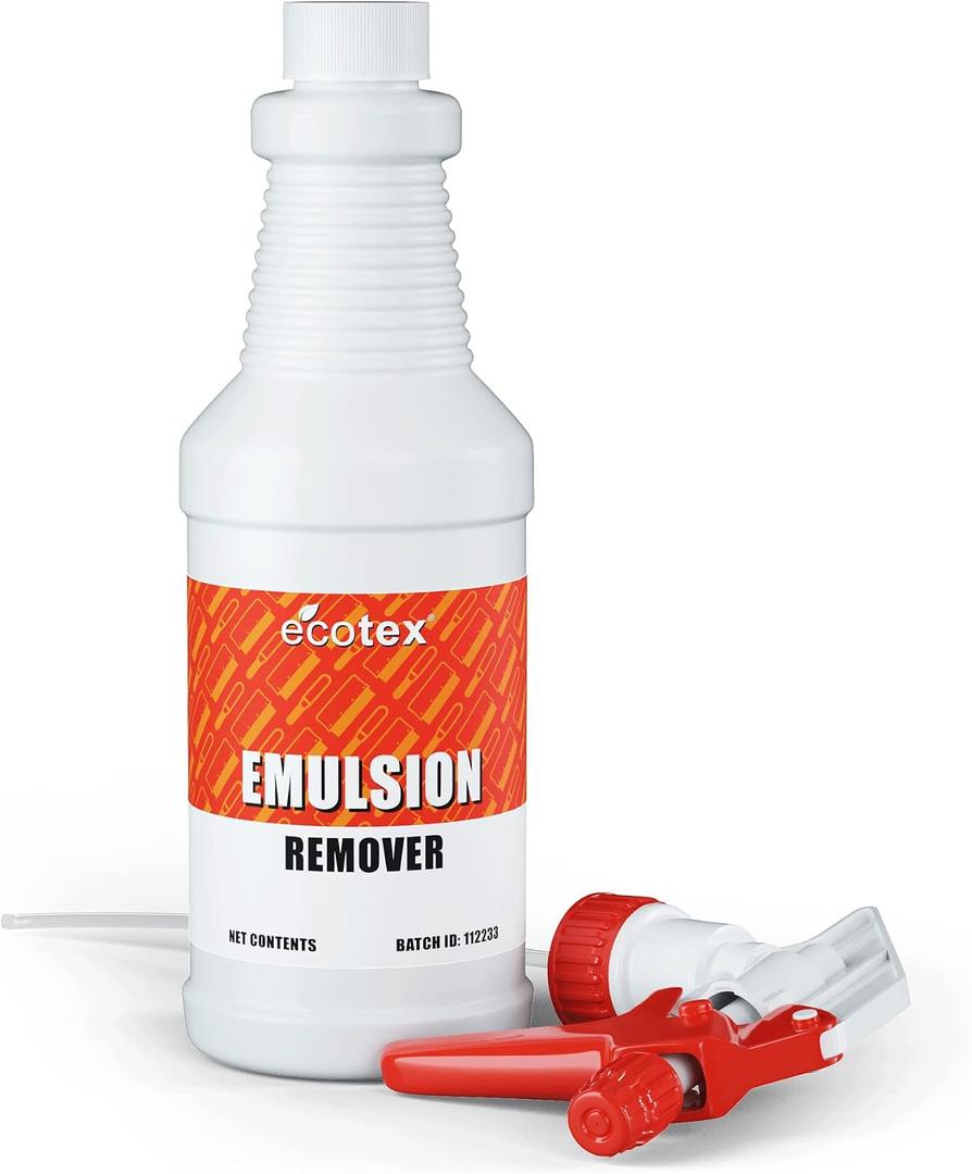 Screen Print Direct Ecotex® Screen Printing Emulsion Remover (Quart - 32oz.) - Diazo Photo Emulsion Cleaner for Silk Screens and Stencil Remover