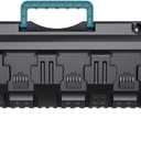 4 Ports Rapid Battery Charger Replacement for 18Volts Battery Charger 48-59-1804 14.4V-18V Lithium Battery 48-11-1850 48-11-1840 48-11-1815 48-11-1828