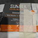 SUN + BLK BLACKOUT CURTAINS 52 " X 84 " 1 PANEL