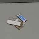 Fairy Lights Battery Operated - Rechargeable String Lights for Bedroom Dorm - LED Decorative Twinkle Light with Remote 8 Modes Hook - 32ft