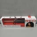 RED by KISS 3 Pcs Styling Set, 0.3 Ceramic Tourmaline Pencil Flat Iron, 1/4 Extra Small Curling Iron, 80pcs Slide-in Hair Clips, for Edges, Tight Curls, Twist Styles & Frizz Control On Short Hair