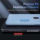 Soonjet for MacBook Air 15 inch Case | M5 M4 M3 M2 2026 2025-2023 | Thinner, Lighter, Tougher | True-to-Original Color | Protective Hard Shell Laptop Cover | A3448 A3241 A3114 A2941 | Sky Blue Clear
