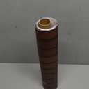 VEELIKE Walnut Wooden Slat Wallpaper Peel and Stick Waterproof Dark Wood Contact Paper for Walls 15.7''x118'' Self Adhesive Removable Faux Wood Slats Wall Panel Wallpaper for Bedroom Accent Wall Dcor