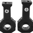 2 Pcs Off Road ATV UTV Light Bar Mounts Mounting Bracket, Motorcycle Mounting Bracket Spotlight Headlight, Fog Driving Lights Brackets Universal 18mm30mm Adjustable