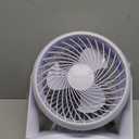 Honeywell TurboForce Air Circulator, Small Tabletop Fan, Quiet Personal Fan for Home or Office, 3 Speeds, 90 Degree Pivoting Head, White, HT-904