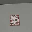 Mulumu Christmas Tree Ornament Picture Frame Metal Hanging Pendant Holiday 2.5" Photo Frame Charm Decorative of Pets, Baby First Christmas, Family (Heart White)