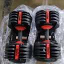 Adjustable Dumbbells Set of 2Free Weights Dumbbells SetAdjustable Dumbbell Set52.5 lbs pair 105 lbs15 in 1for Men/Women Gym Equipment for Home Strength Training Equipment