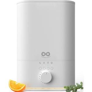 Upgraded Quiet Humidifier Large Room  Extended Run Time, Top Fill Humidifiers for Bedroom, Easy to Clean, Aromatherapy Compatible by Everlasting Comfort