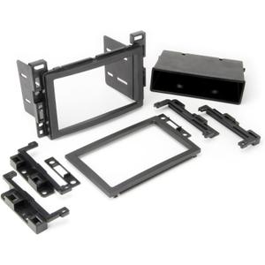 Scosche GM2500B Double DIN or Single DIN with Pocket Radio Installation Dash Kit Compatible with Select 2004-2021 GM Vehicles - Car Stereo Install Kit - See Fit Guide in Images to Verify Your Vehicle