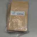 SHOPDAY 100 Pack Brown Kraft Paper Lunch Bags, 4lb Capacity, 5x2.95x9.45 Inches, Fold Top, Disposable, Brown