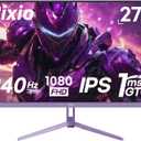 Pixio PX279 Wave Purple 27 inch 240Hz Refresh Rate FHD 1080p Resolution Fast IPS Panel 1ms GTG Response Time Gaming Monitor with Adaptive Sync