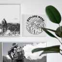 Hiking Signs Decor, Hiking Decor for Home Room Bedroom Desk, Mountain Climber Hiker Camper Adventure Explore Gifts for Women Men Nature Hiking Outdoor Lovers, Explore More