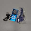 MP3 Player, Hotechs MP3 Music Player with 32GB Memory SD Card Slim Classic Digital LCD 1.82'' Screen Mini USB Port with FM Radio, Voice Record (Blue)