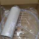 Lamp Shade for Table Lamps, Drum Lampshade for Floor Lamps, 13" Top X 13" Bottom X 10" High Large Lamp Shade, Beige Modern Fabric Lampshade, Easy Assembly Replacement Lamp Shade Spider Fitter