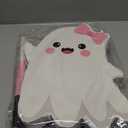 Aoriher Ghost Piata Pink Halloween Piata White Pink Ghost Party Piata with Bat Stick Blindfold Mask Confetti for Halloween Holiday Theme Festival Birthday Party Supplies Decoration(Cute)