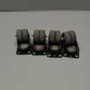 4Pk Supo Double Wheel PU Caster, Load Capacity(kg): 100kg
