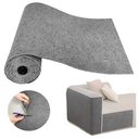 Cat Scratch Couch Furniture Protector, Self-Adhesive Cat Scratch Pad Deterrent for Furniture, DIY Climbing Cat Scratcher Couch Protector from Cat Claws Scratching for Indoor, with 10 Pins (LightGrey)