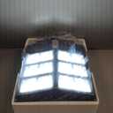 JAYNLT Y-2000W Solar Street Light, 200000LM 6500K Solar Flood Lights Outdoor Dusk to Dawn, 6500K IP67 Waterproof Parking lot Light Outdoor with Motion Sensor and Remote Control for Garage, Road (1Pack)