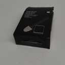 Sellemer Toilet Brush and Holder Set - Flexible Toilet Bowl Brush Head with Silicone Bristles, Compact Size for Storage and Organization, Ventilation Slots Base (1 Pack, Silver)