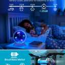 Jellyfish Lamp,Whisper-Quiet Sensory Aquarium Light,7 Color Mood Night Light with Adjustable Water Flow & 8H Timer,Rounded Tank Lamp for Home Office Bedroom Decor for Kids Adults(White)