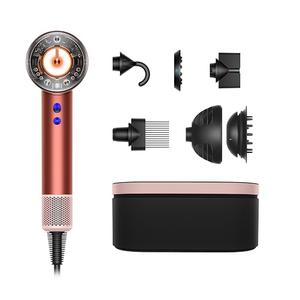 Dyson Supersonic Nural™ Hair Dryer in Strawberry Bronze and Blush Pink with Dyson-Designed Presentation