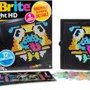 Lite Brite Super Bright HD - Creative Retro Light-Up Screen  Educational Play for Children  Enhances Creativity & Fine Motor Skills, Gift for Boys and Girls Ages 6+