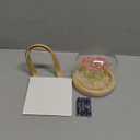 uolent Valentine's Day Gift for Women, Tulips Night Light - Glass Flower Lamp with Wooden Base, Unique Birthday Christmas Gift for Her, Wife, Girlfriend, Mom, Home Decor Nightlight (13 LED Colourful)