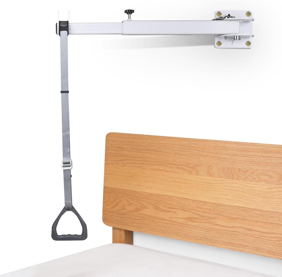 Bed Mobility Assist Handle, Wall-Mounted Bedside Support Handle