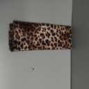 Fashion Leopard Cheetah Satin Silk Pillowcase for Hair and Skin Pillow Cases Standard Size Soft Silk Pillow Case with Envelope Closure Print Leopard Satin Cooling Pillow Covers (20x26 in) 1 Pack