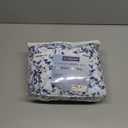 DREAMCARE Queen Size Sheets - Floral Sheets Queen Size Bed Set - 4pcs Queen Sheet Set - Cooling Bed Sheets - Queen Size Sheet Sets - Soft & Long Lasting 100% Brushed Floral Bed Set - Floral Blue