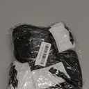 Seematn 50 Pcs Mini Christmas Stockings Small Christmas Stockings Bulk Xmas Tree Decorations for Office Colleague Gifts Church Charity Donate Decor, 5.9 x 3.2 Inch(Black, White)